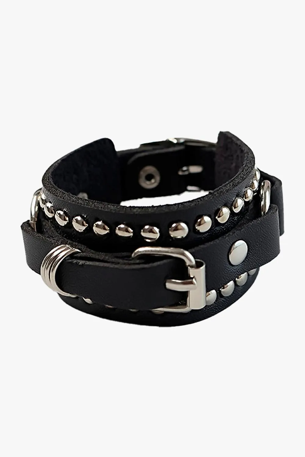 Alternative Aesthetic Circle Rivet Bracelet