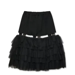 BLACK Comme des Garçons Buckle Skirt (Black)