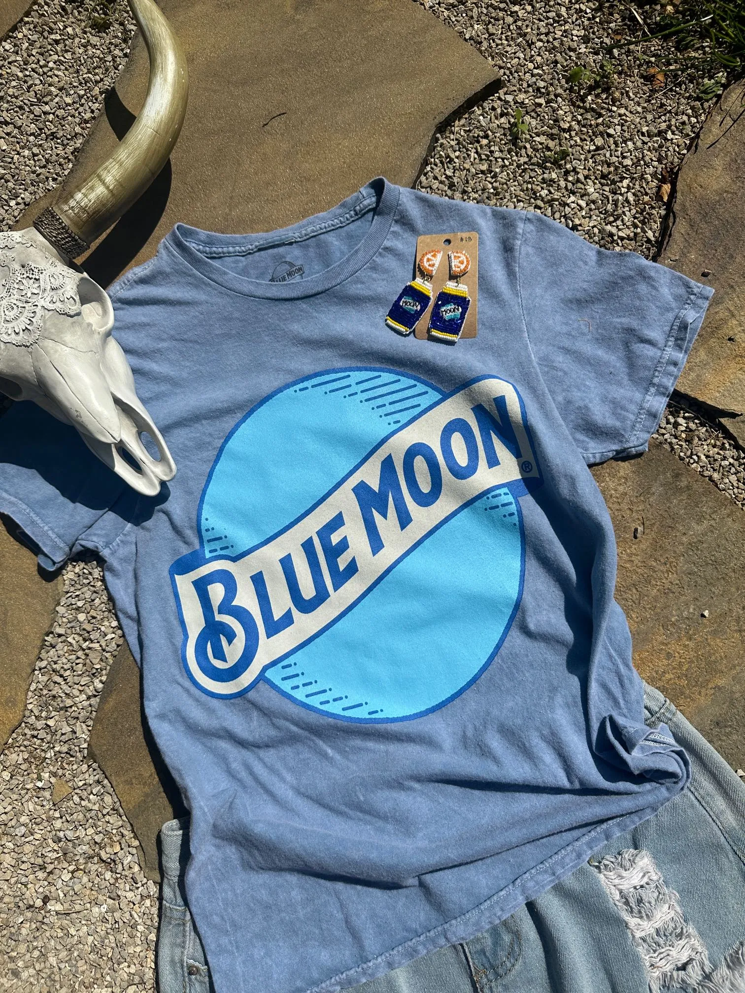 Blue Moon Beer Tee