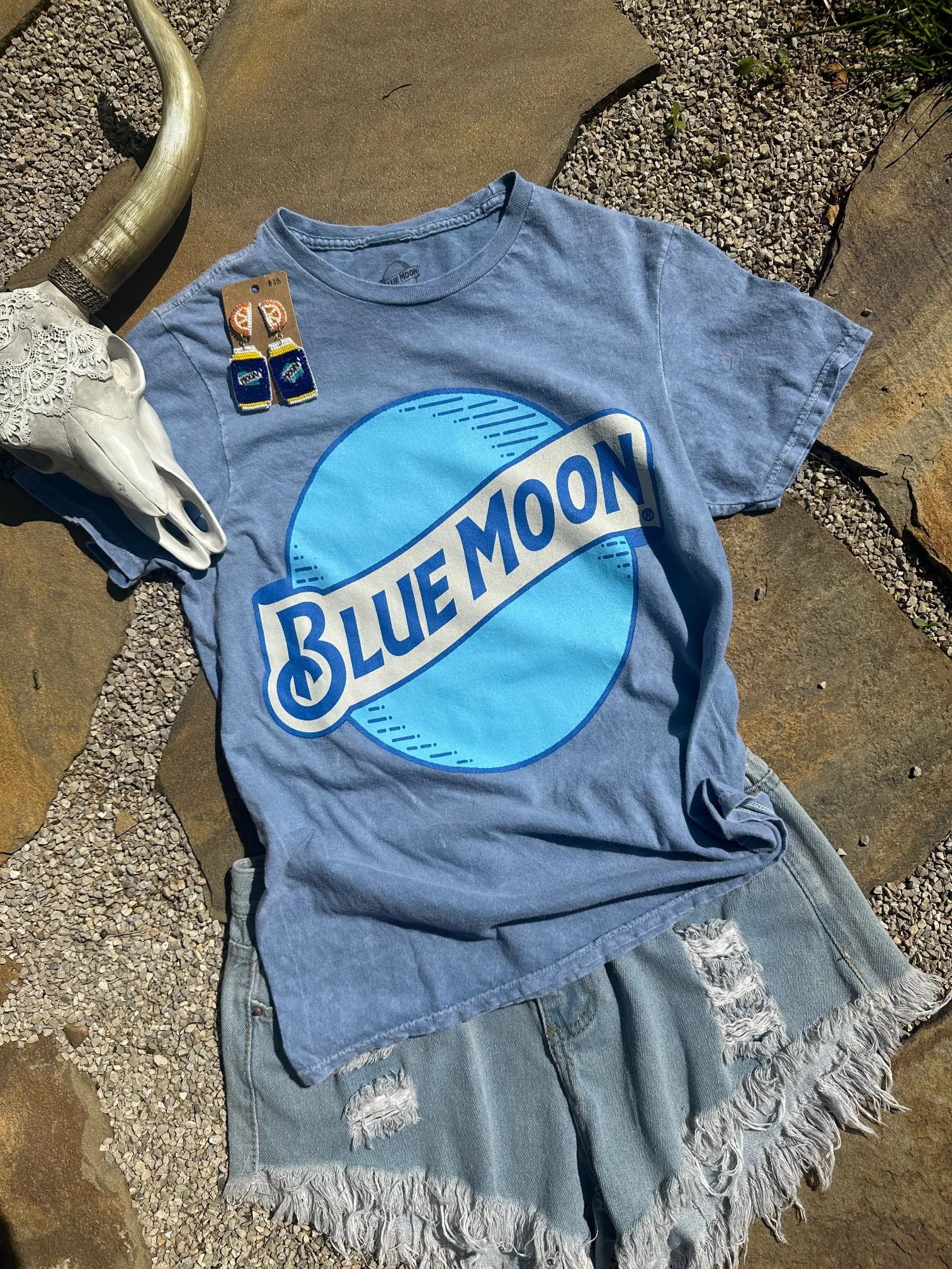 Blue Moon Beer Tee