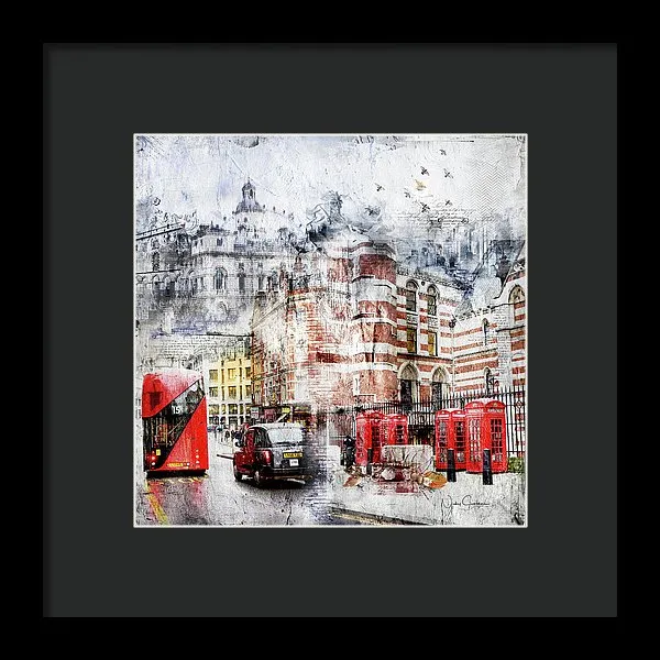 Carey Street - Framed Print