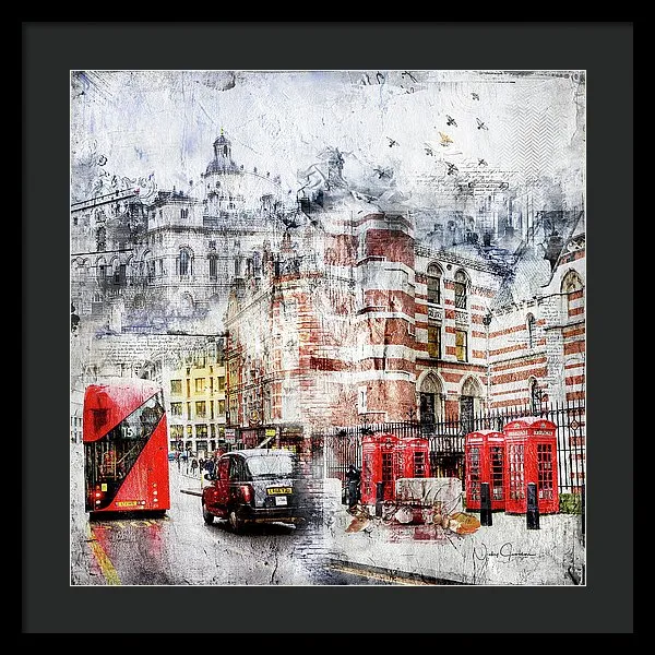 Carey Street - Framed Print