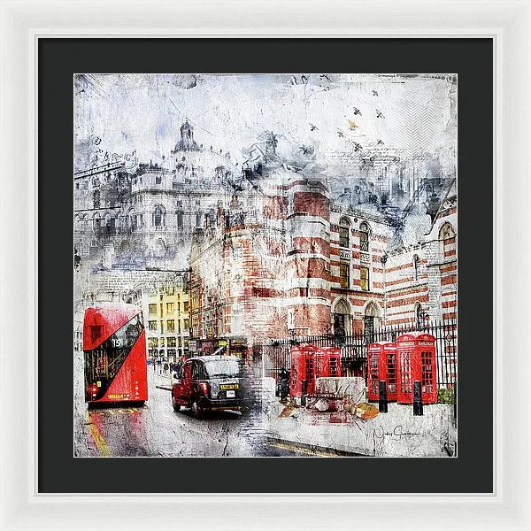 Carey Street - Framed Print