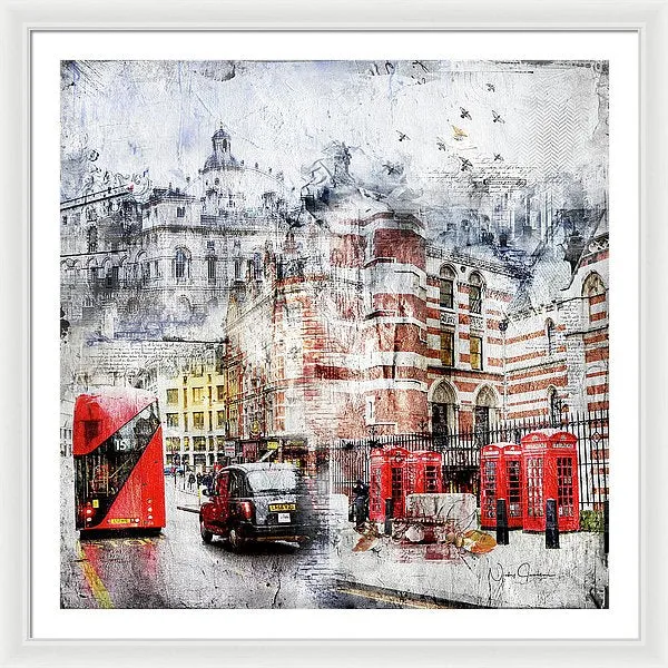 Carey Street - Framed Print