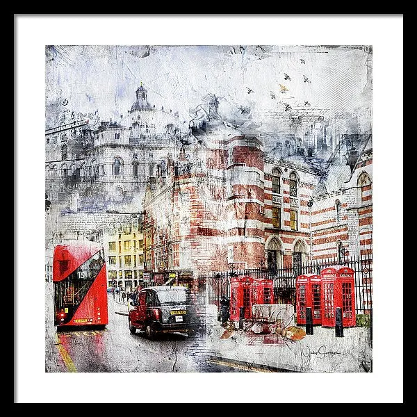 Carey Street - Framed Print