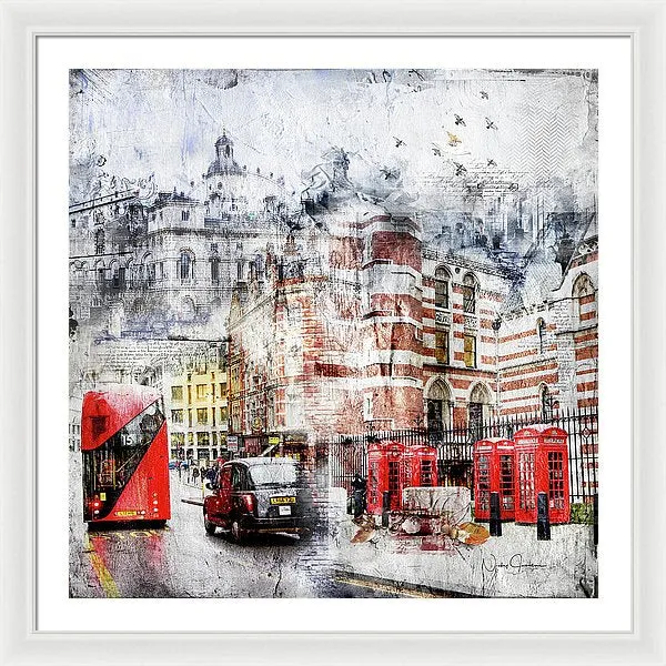 Carey Street - Framed Print
