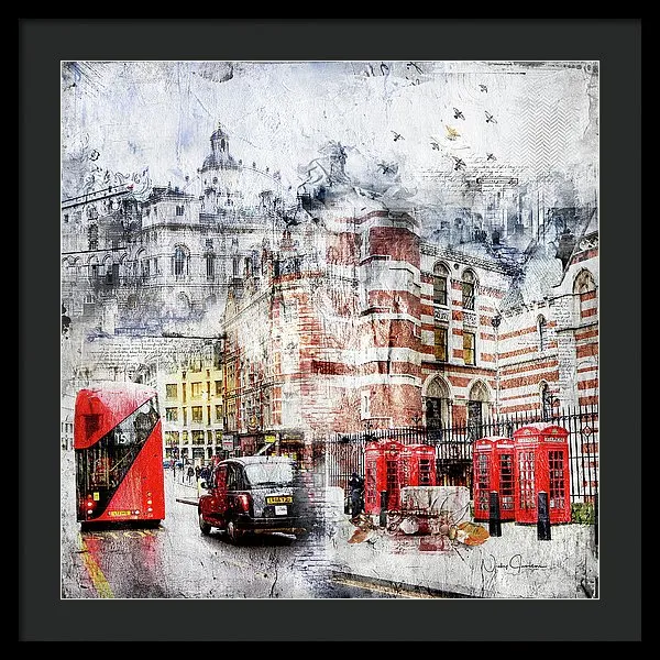 Carey Street - Framed Print