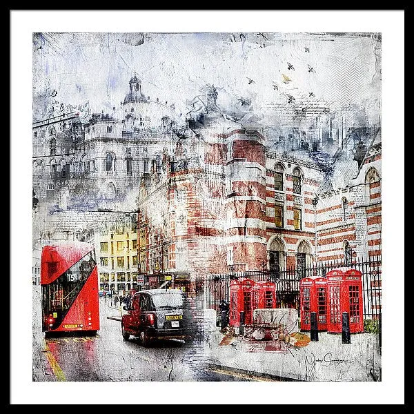 Carey Street - Framed Print