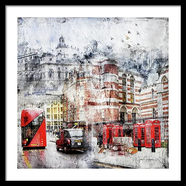 Carey Street - Framed Print
