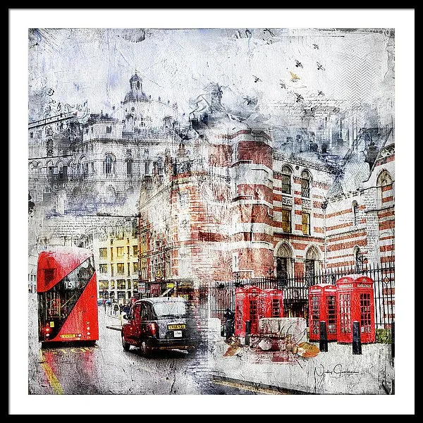Carey Street - Framed Print