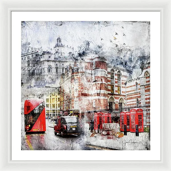 Carey Street - Framed Print