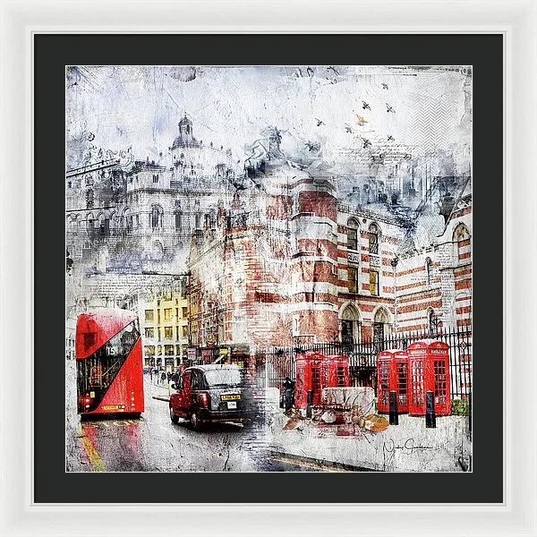 Carey Street - Framed Print