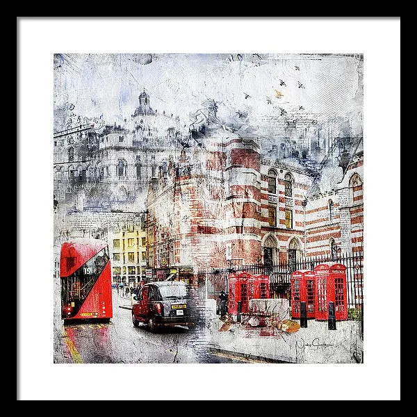 Carey Street - Framed Print