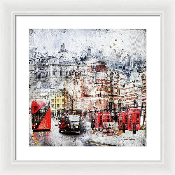 Carey Street - Framed Print