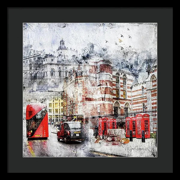 Carey Street - Framed Print