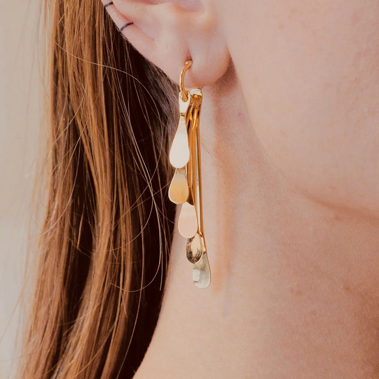 Flare Duster Medium Earrings