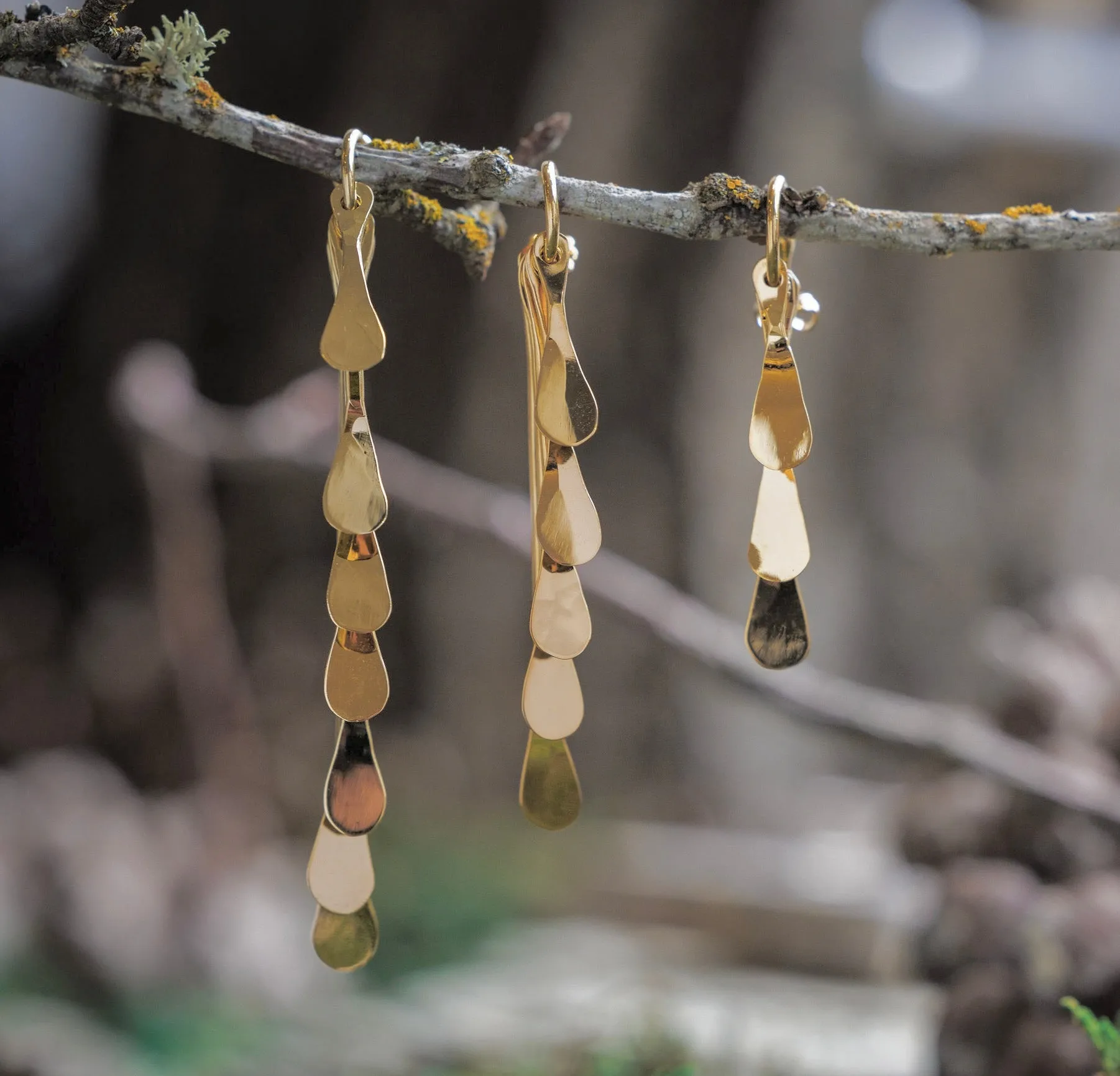 Flare Duster Medium Earrings