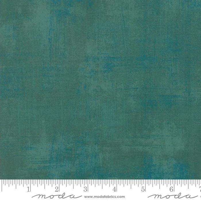 Grunge Basics Deep Jade – 100% Quilting Cotton Fabric by the Yard