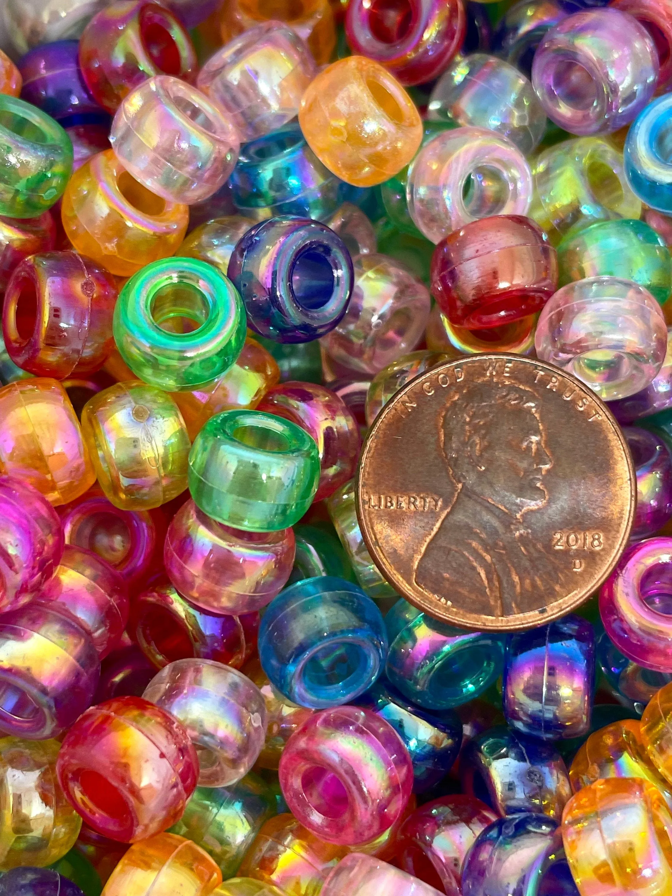 Jelly Kandi Beads from Japan, Pony Beads