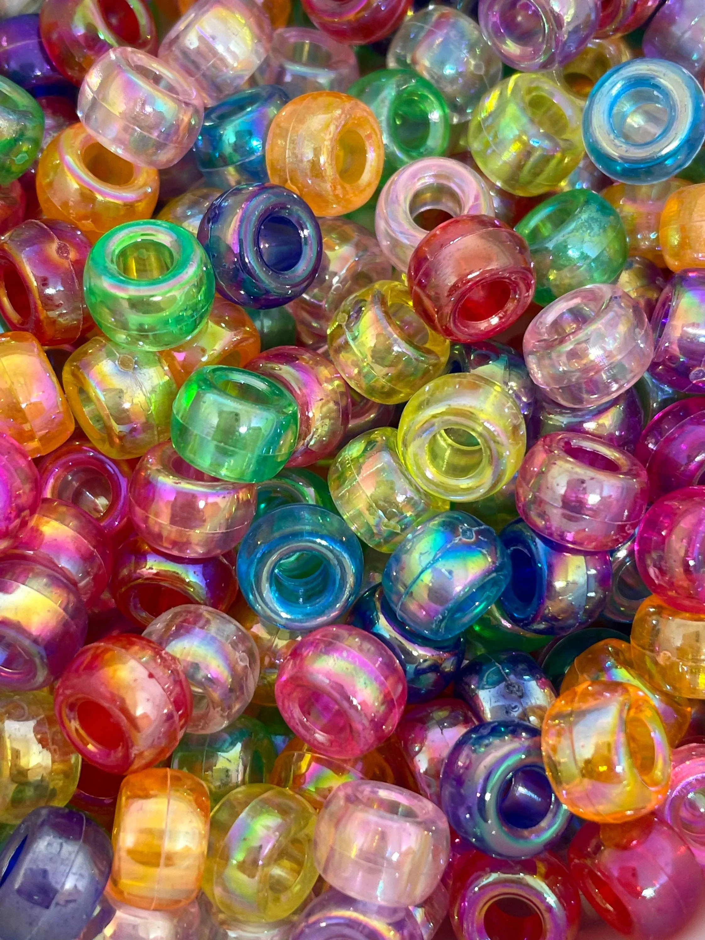 Jelly Kandi Beads from Japan, Pony Beads