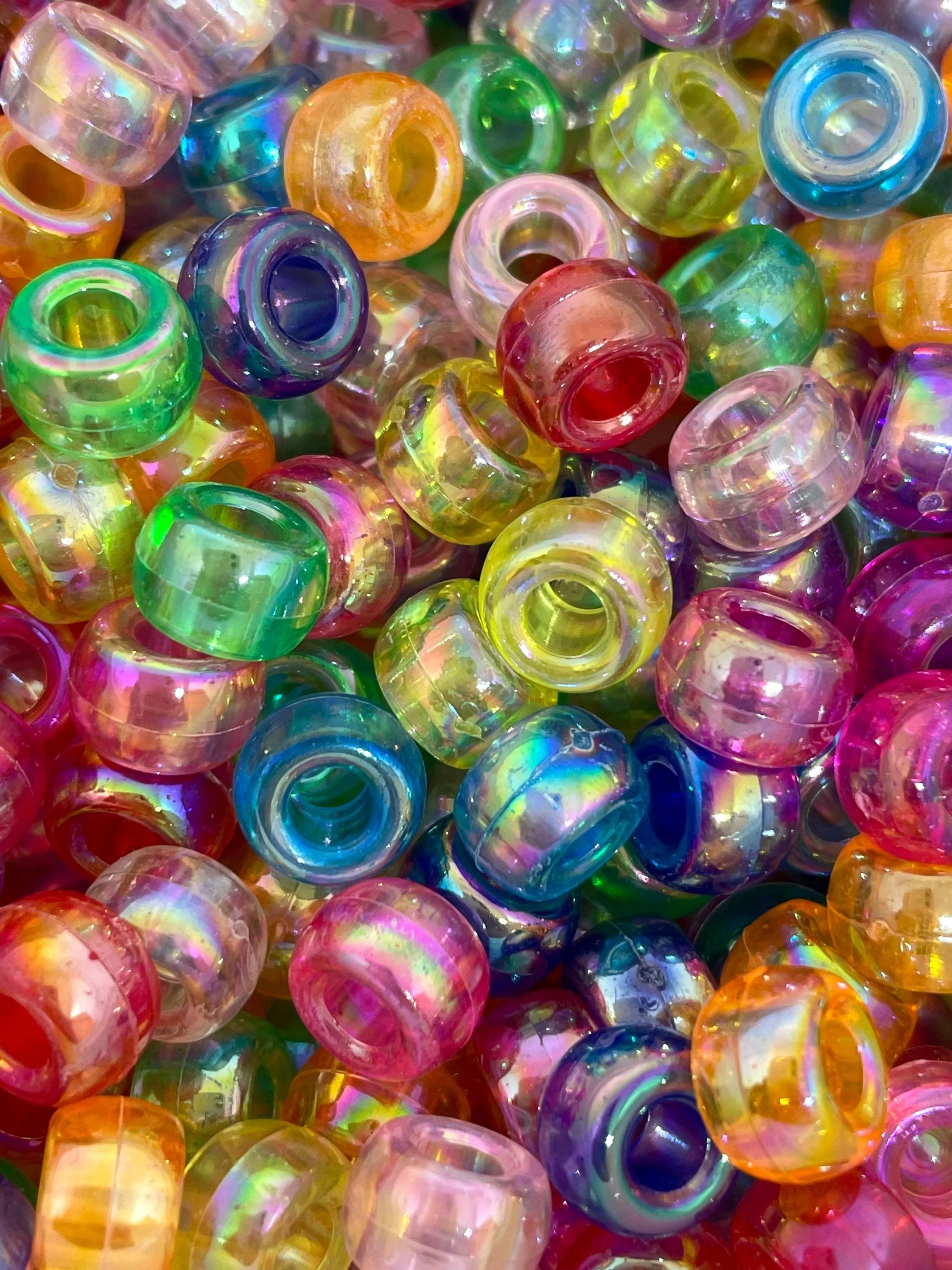 Jelly Kandi Beads from Japan, Pony Beads