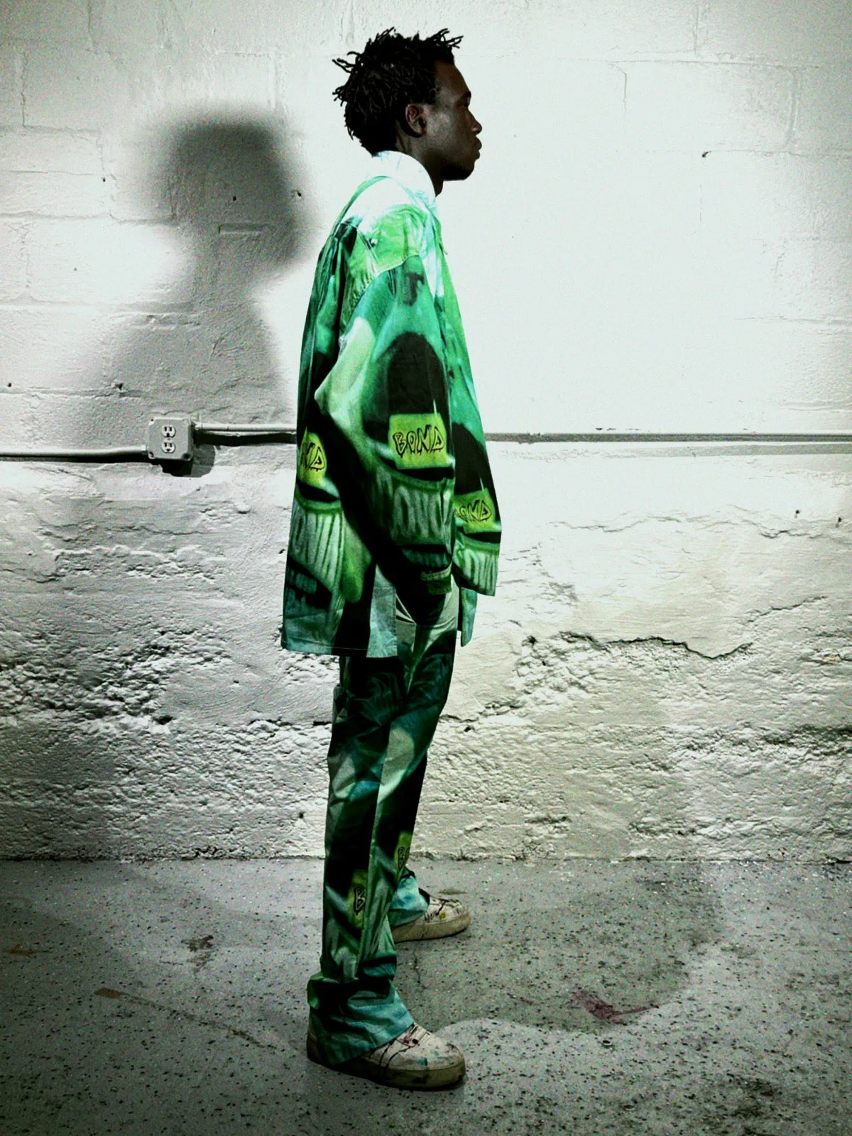 KURDT OVERSIZED LIGHT PUFF ASYMMETRICAL SHIRT