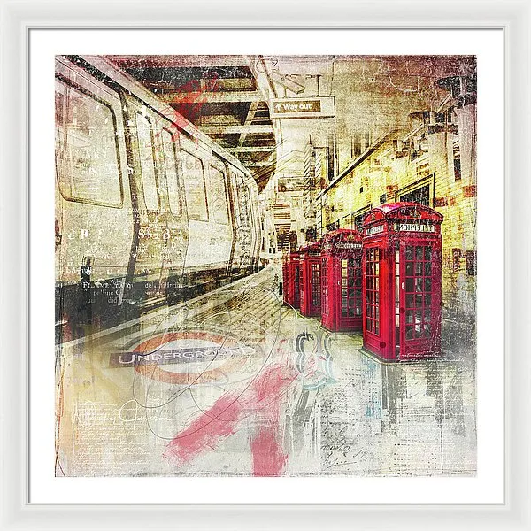 London Calling  - Framed Print