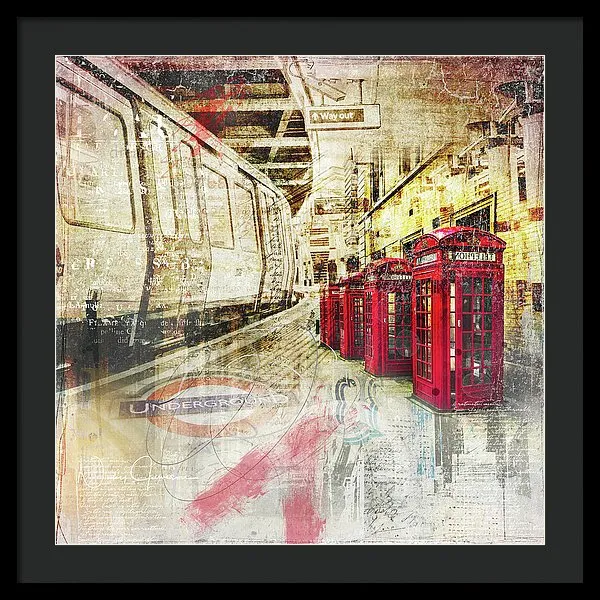 London Calling  - Framed Print