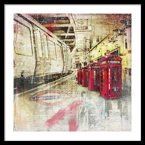 London Calling  - Framed Print
