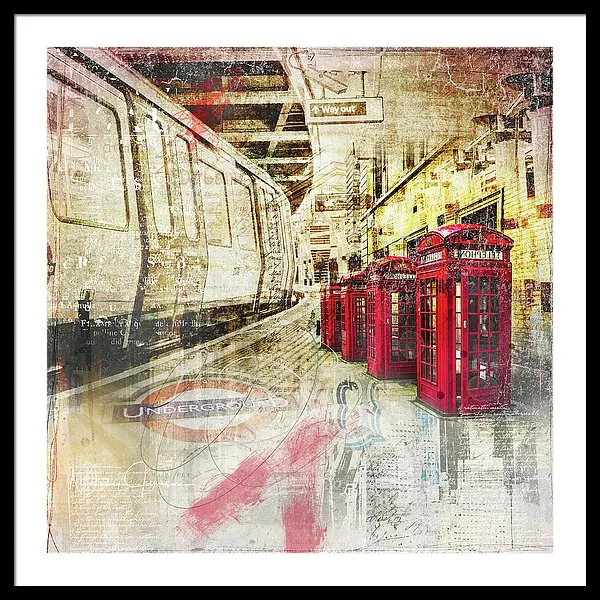 London Calling  - Framed Print