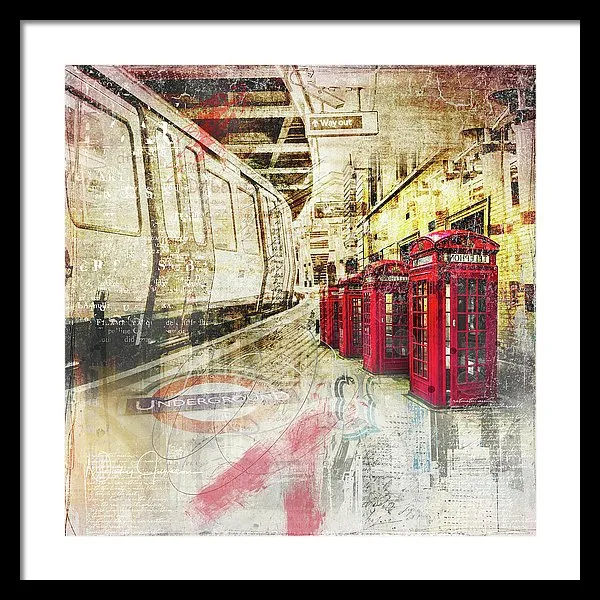 London Calling  - Framed Print