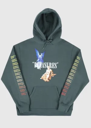 PLEASURES: RETURN PREM. HOODIE [GREEN]