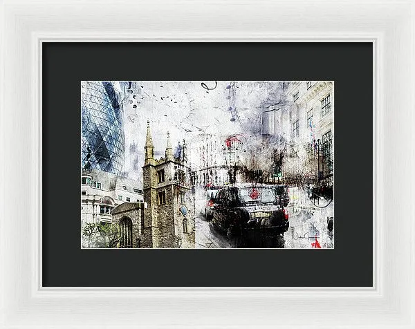 St Mary Axe - Framed Print