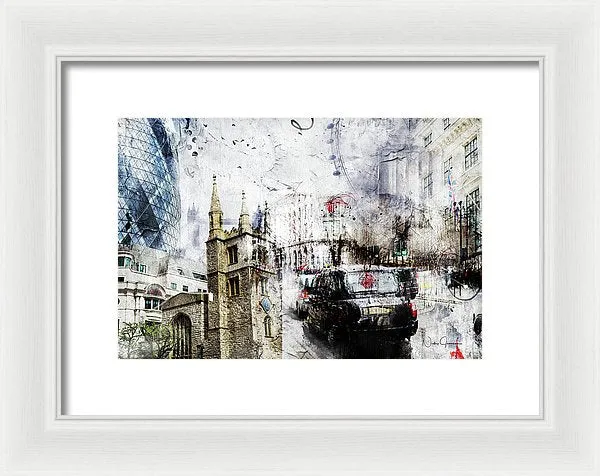 St Mary Axe - Framed Print