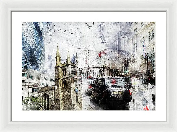 St Mary Axe - Framed Print