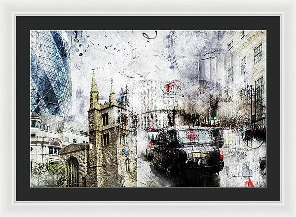 St Mary Axe - Framed Print