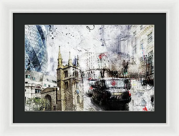St Mary Axe - Framed Print