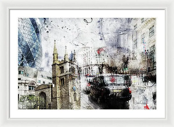 St Mary Axe - Framed Print