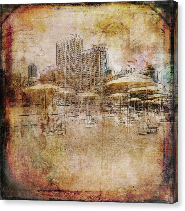 Urban Beach II - Canvas Print