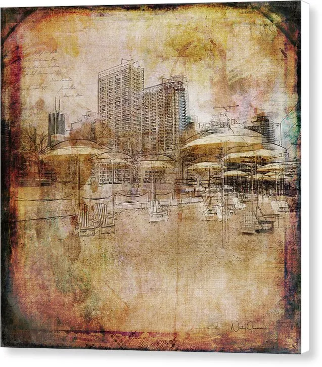 Urban Beach II - Canvas Print