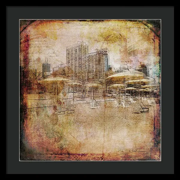 Urban Beach II - Framed Print