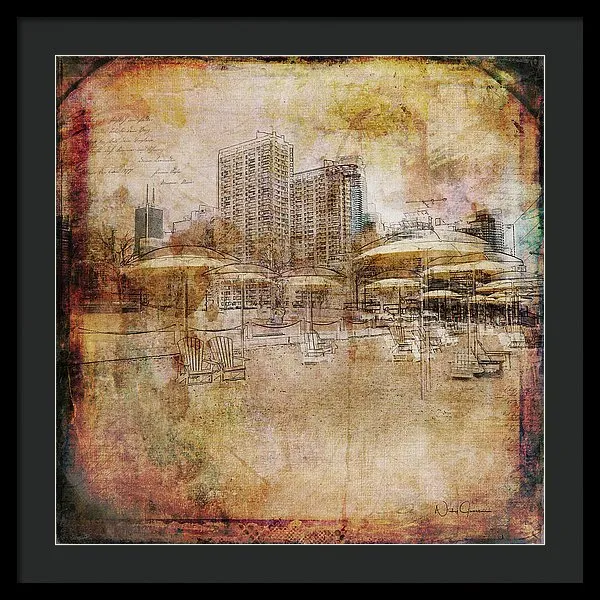 Urban Beach II - Framed Print