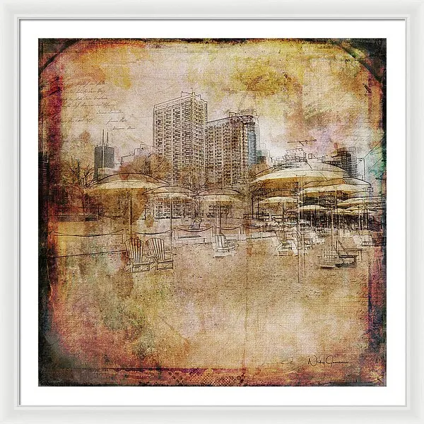 Urban Beach II - Framed Print