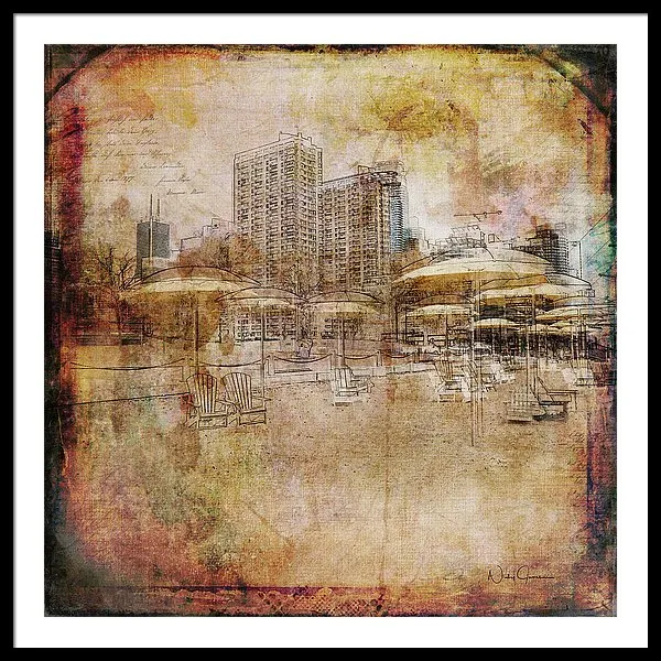 Urban Beach II - Framed Print