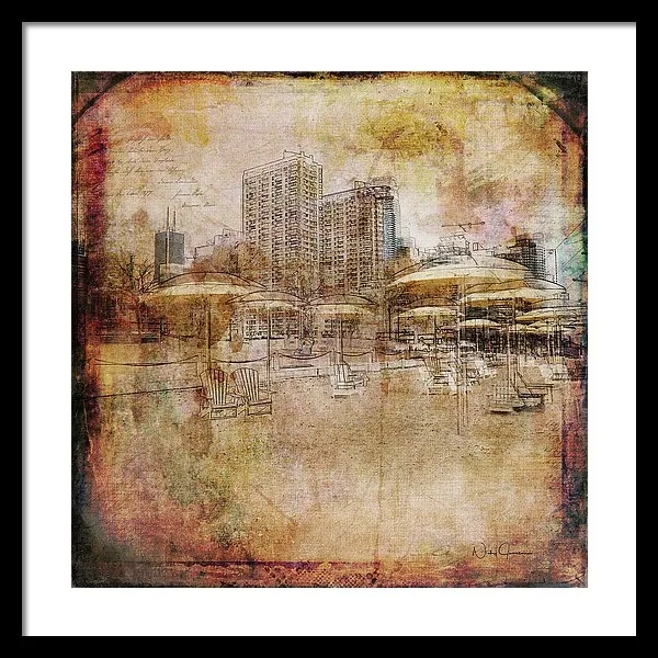 Urban Beach II - Framed Print