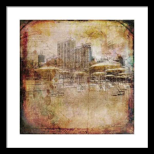 Urban Beach II - Framed Print