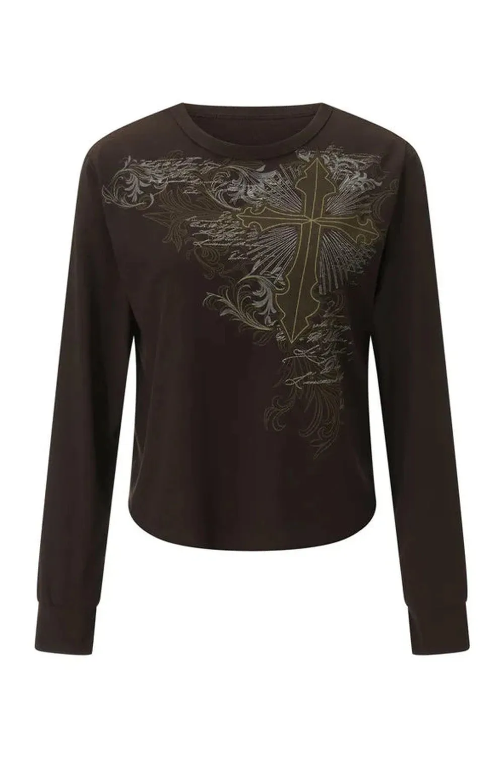 Vintage Graphic Long Sleeve T-shirt